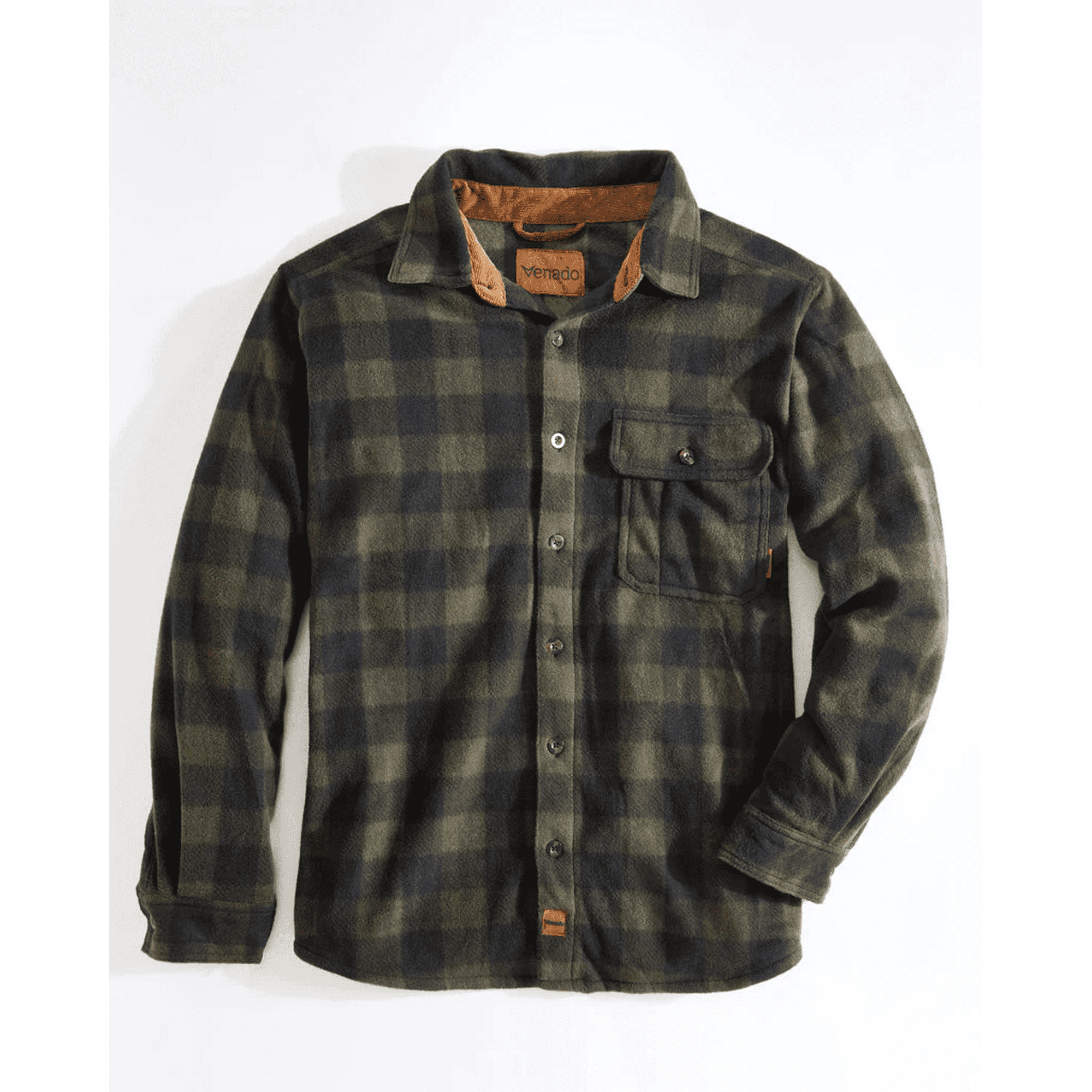 No Boundaries Men's & Big Men's Hooded Flannel Shirt, Sizes No Boundaries Men's & Big Men's Hooded Flannel Shirt, Sizes