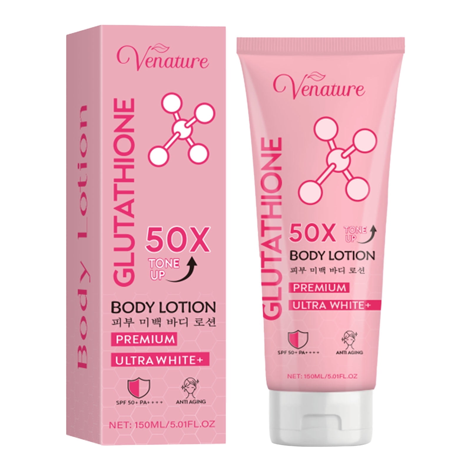 ボディローション Venature GLUTATHIONE 50X BODY LOTION Venature 50X Glutathione Lotion 150ml Skin Tone Up Body