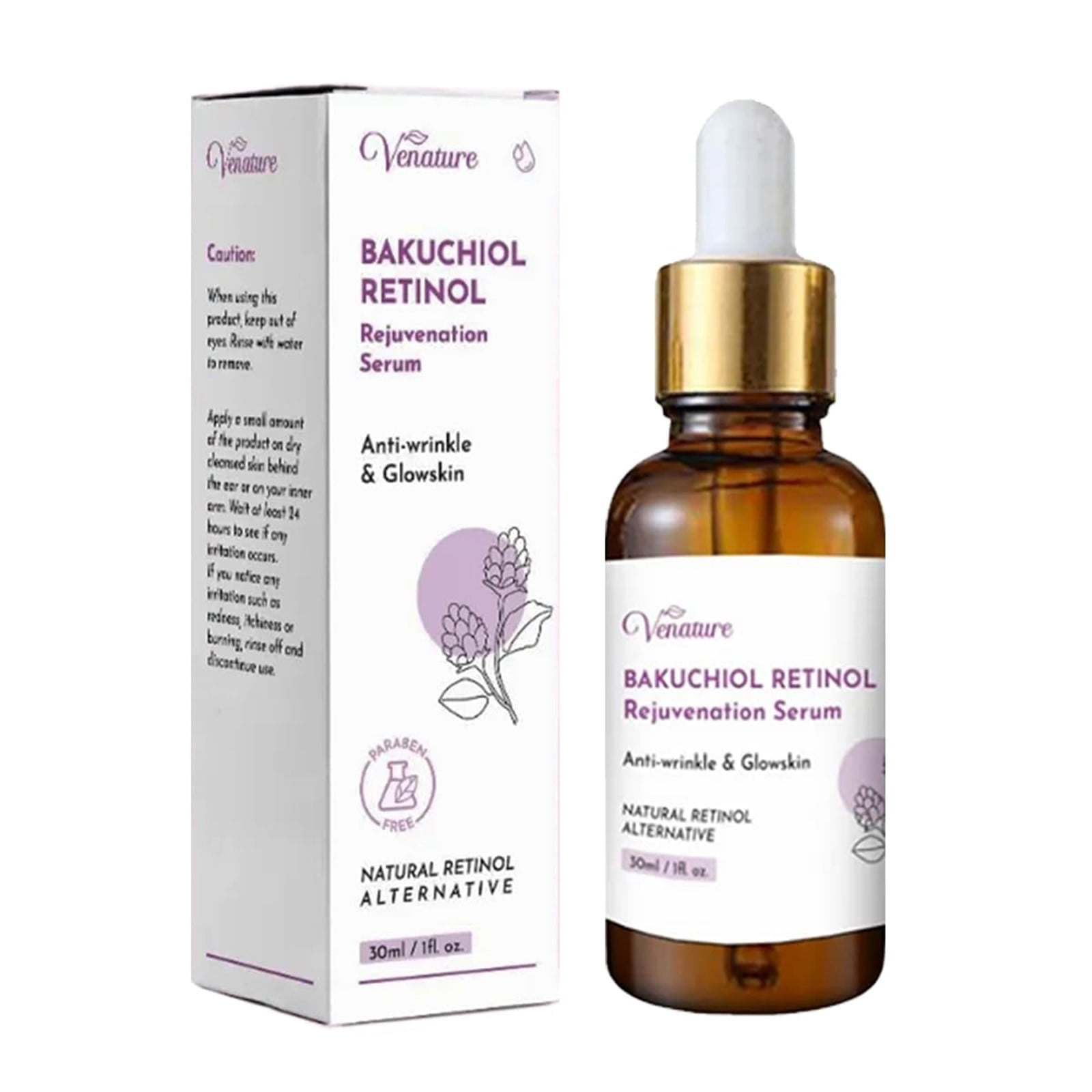Venature Bakuchiol Retinol Rejuvenation Serum, Bakuchiol Retinol