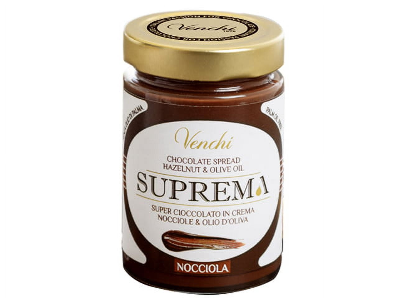 Venchi Suprema Creamy Hazelnut and Chocolate Gianduja Spread