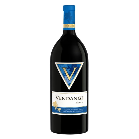 Vendange Merlot Red Wine, 1.5L Bottle