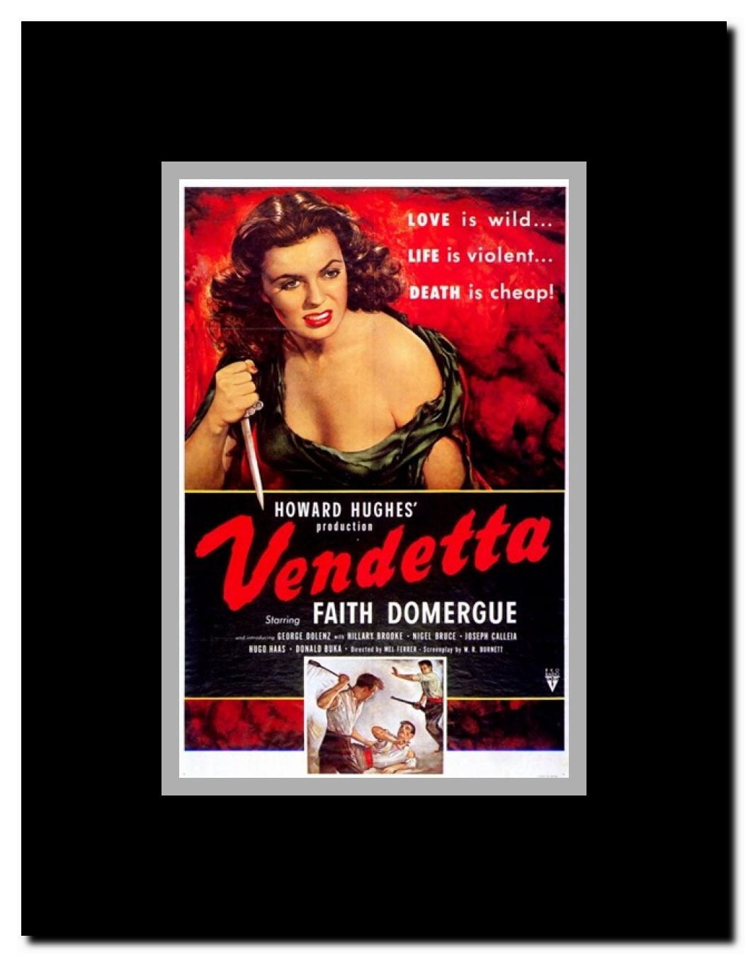Vendetta Framed Movie Poster