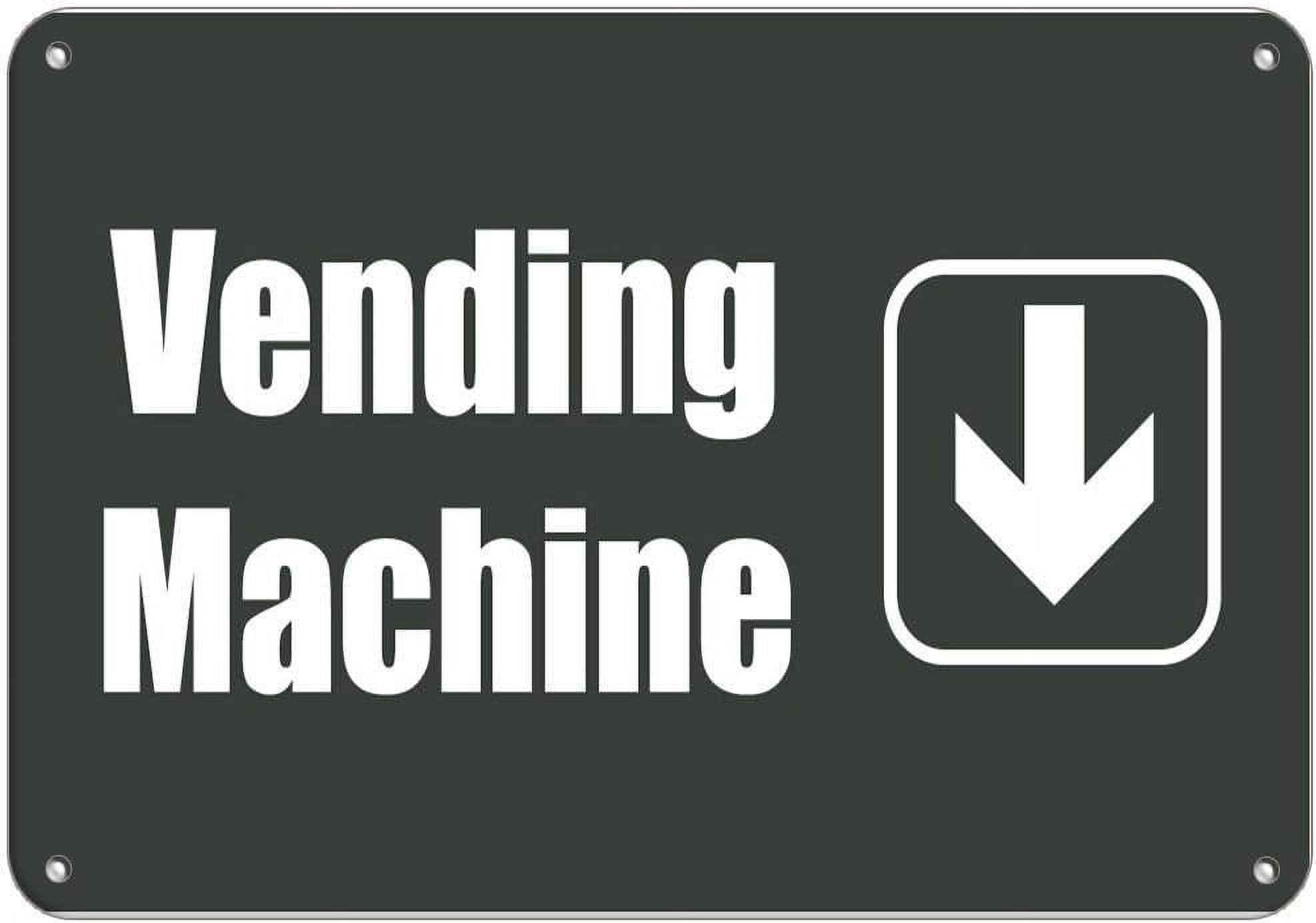 Vending Machine Down Lunch Room And Break Room Vinyl Sticker Decal 8