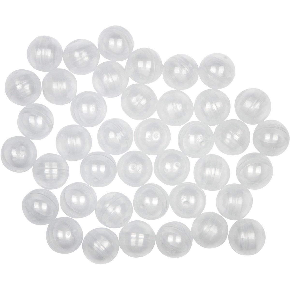 Vending Machine Empty Round Capsules 1.1” 100 pcs Bulk Capsule for