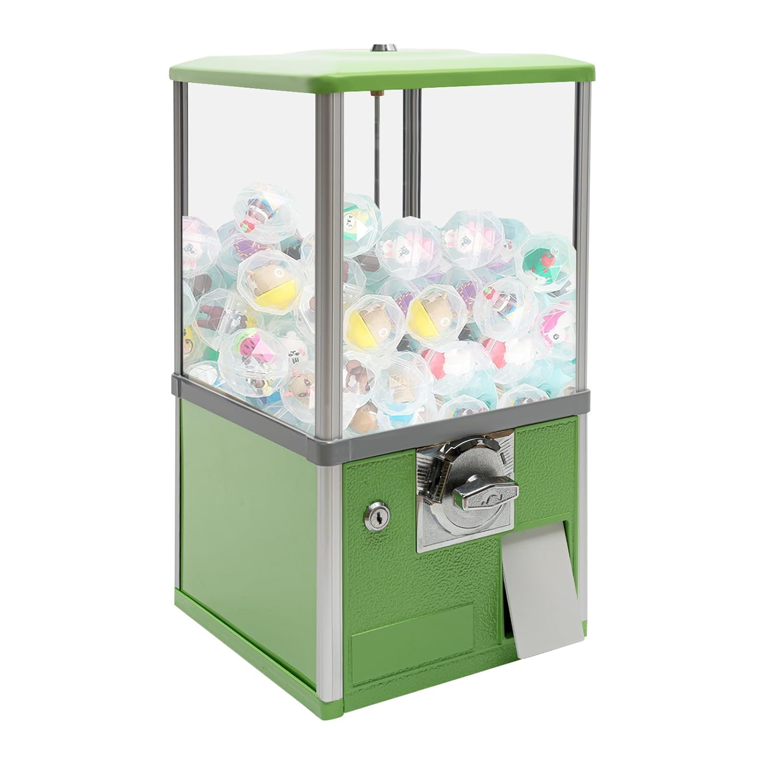 Vending Machine,Gumball Machine Commercial Candy Dispenser Machine Automatic Candy Gumball Dispenser Machine for Game Stores and Retail Stores