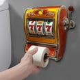 thumbnail image 1 of Vending Machine Style Toilet Paper Rack - Novelty Space-Saving Bathroom Tissue Dispenser for Home, Office, RV & Small Spaces, Easy-Install Durable Storage Accessory, Year of The Horse, 11.81in, 1 of 4