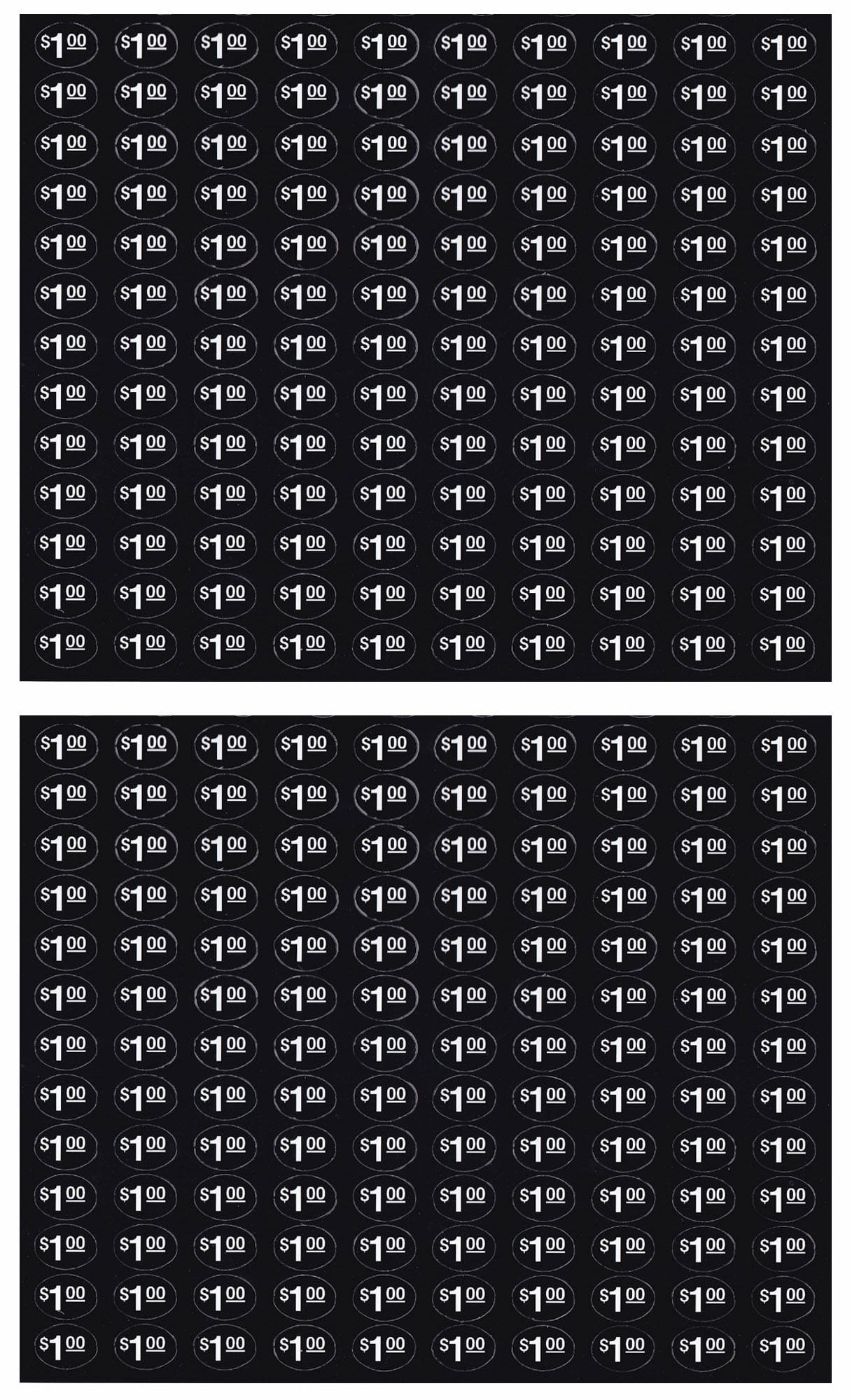 Vending Machine price labels generic soda, snack $1.00 (black) quantity 260 - Walmart.com vending-machine-price-labels-generic-soda-snack-1-00-black-quantity-260-walmart-com