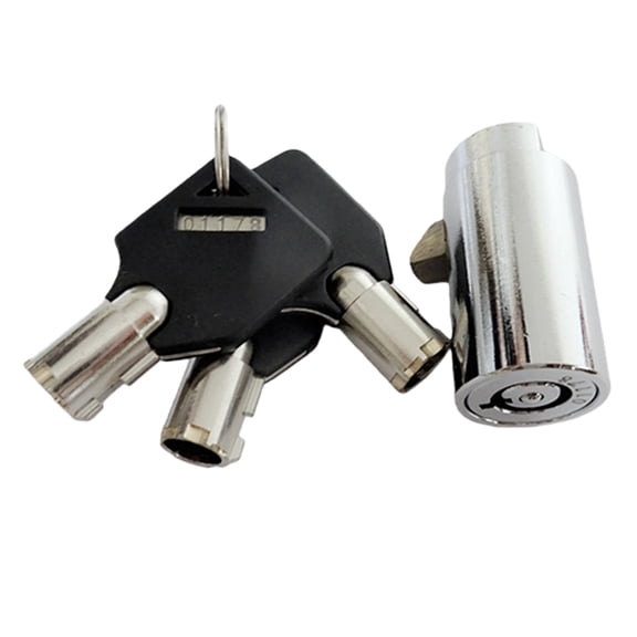 Universal Tubular Key Lock Vending Lock Cylinder with Key For Snacks Beverage Vending machines Accessories Enduring