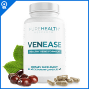 Venease - Blood Circulation Supplements for Varicose Veins & Hemorrhoid by PureHealth Research