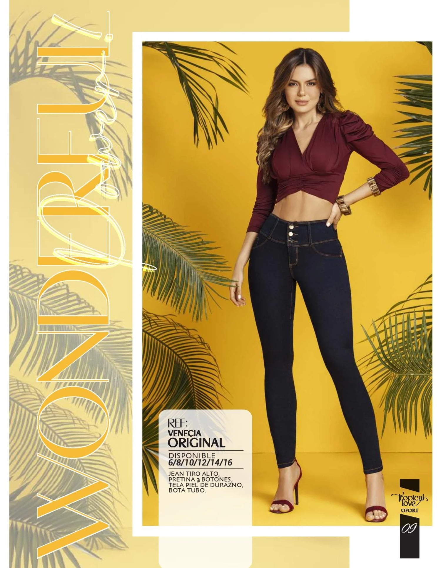 Venecia Original 100% Authentic Colombian Push Up Jeans 