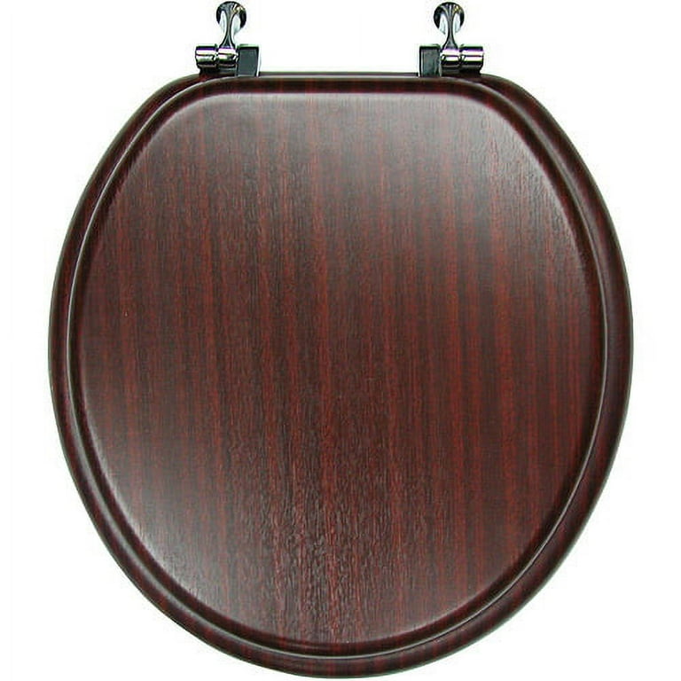 Veneer Espresso Wood Toilet Seat Walmart