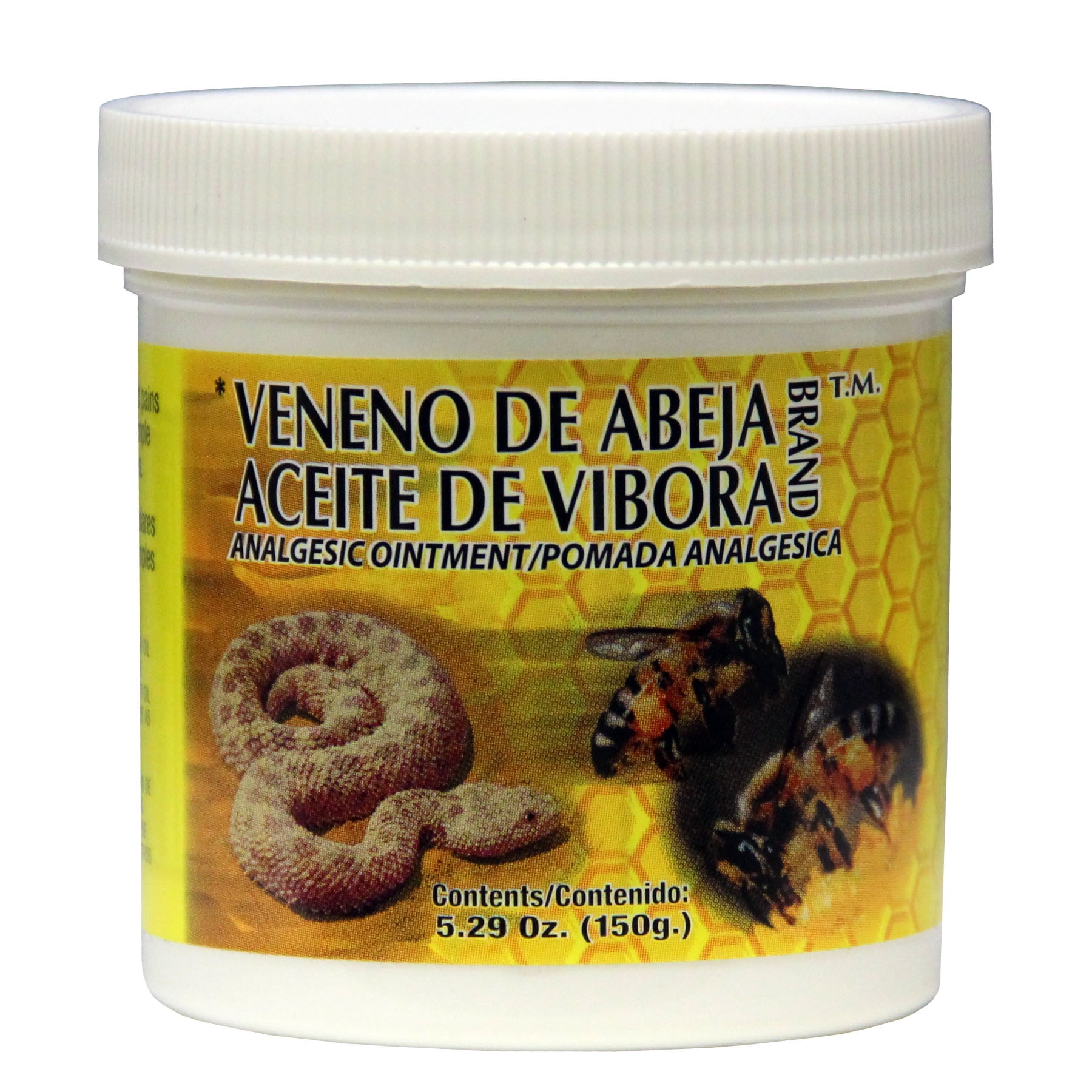 Veneno de Abeja y Aceite de Vibora Analgesic Ointment for Topical Pain Relief