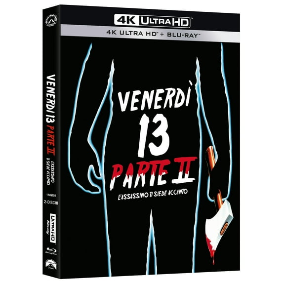 Venerdì 13 Parte 2 - L'Assassino Ti Siede Accanto (4K UHD + Blu-ray) (4K Ultra HD) Amy Steel