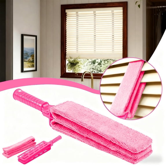 Venetian Blind Cleaning Brush, Blind Slat Cleaner Brush, Air Conditioner Vent Cleaner, Radiator Gap Cleaning Brush, Electrostatic Dust Removal Brush, Multi Purpose Crevice Brush