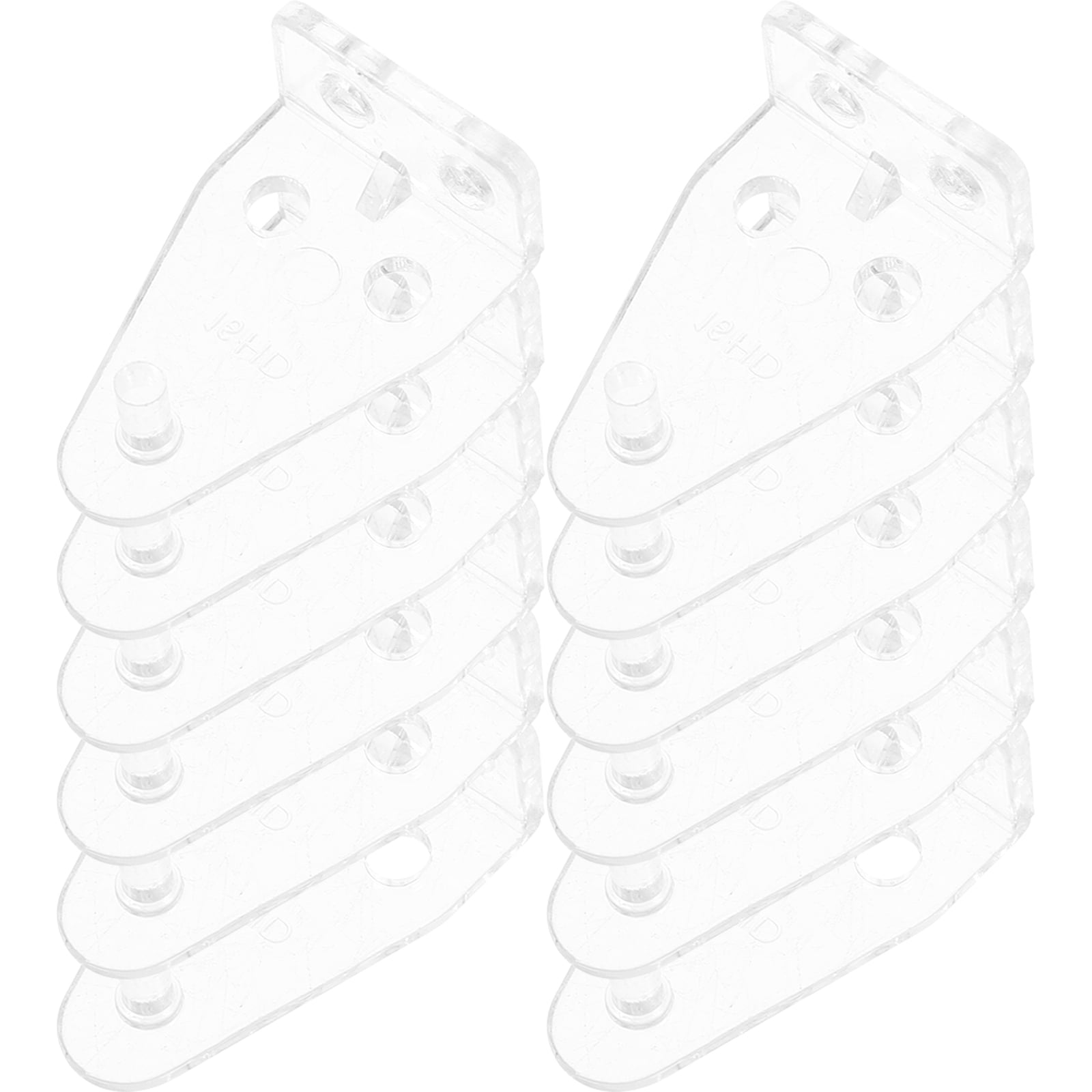 Blind Positioning Hook Blinds Bracket Replacements Plastic Hold down Brackets 12 Pcs