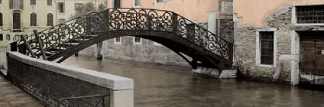 Venetian Bridge Pano - 1 Canvas Art - Alan Blaustein (12 x 36)