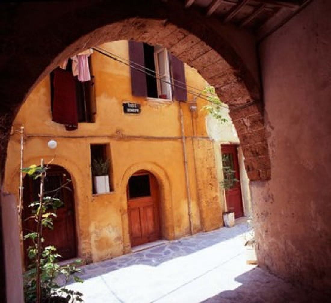 Venetian Houses Old Town Chania Western Crete Greece Canvas Art - Steve Outram DanitaDelimont (32 x 30)