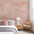 thumbnail image 1 of Venetian Plaster Faux Texture Mural Wall Art Peel and Stick Wallpaper Roll-Pink, 24 inches width x 96 inches long by Simple Shapes, 1 of 5