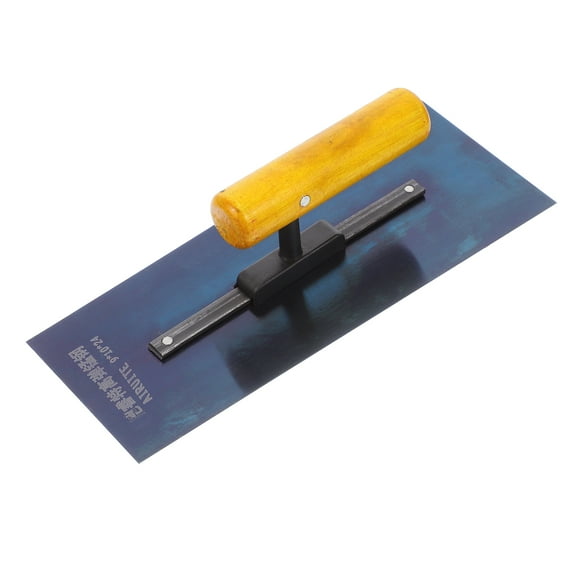 Venetian Plaster Japanese Pointed Trowel Carbon Steel Plaster Tool With Wooden Handle For Detailed Plastering And Finishing