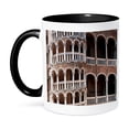 thumbnail image 1 of 3dRose, Venetian Stairs, 11oz Two-Tone Black Mug, 1 of 7