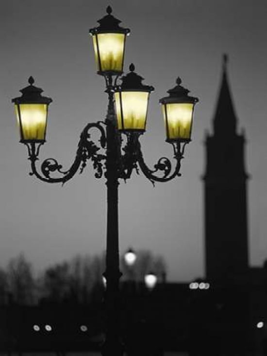 Venetian Twilight Canvas Art - Lee Frost (18 x 24)
