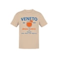 thumbnail image 1 of Veneto Aperol Spritz Art Design Men's T-shirt, 1 of 3