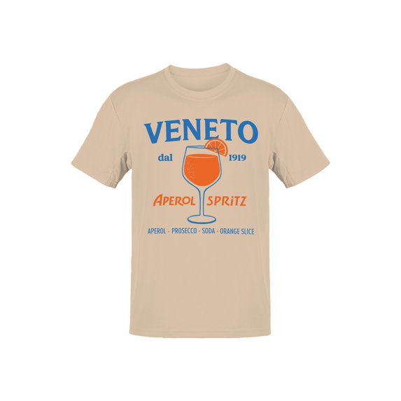 Veneto Aperol Spritz Art Design Men's T-shirt
