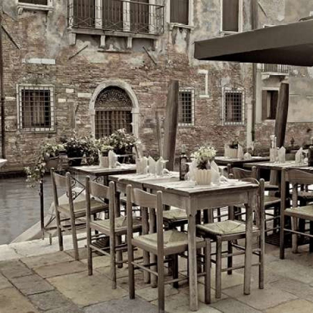 Veneto Caffe - 2 Canvas Art - Alan Blaustein (24 x 24)
