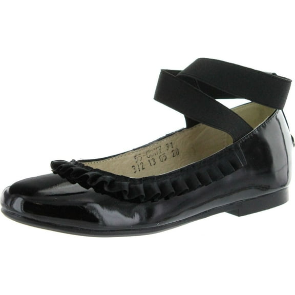 Venettini Girls 55-Cony Dress Flats with Elastic Strap