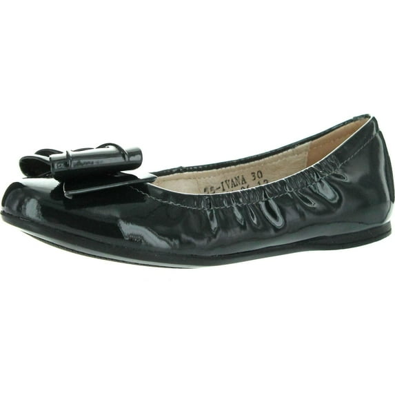 Venettini Girls 55-Ivana Elegant Dress Flats with Bow