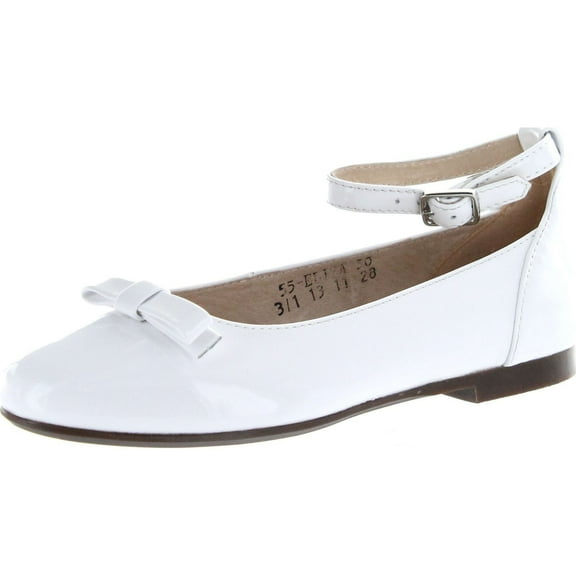 Venettini Girls Eliza Dress Flats with Ankle Strap