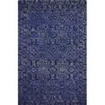 thumbnail image 1 of Venezia Collection Floral Transitional 100 Percent Wool Hand Tufted Area Rug, Navy - 7 ft. 6 in. x 9 ft. 6 in., 1 of 1