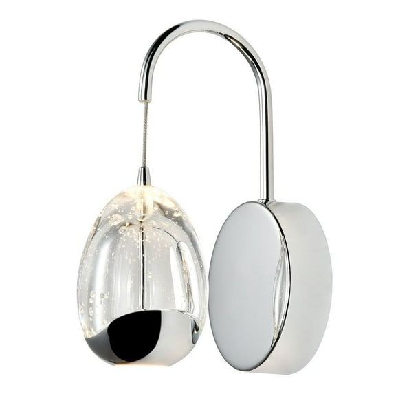 Venezia Integrated LED ETL Certified Wall Sconce Lighting in Polished Chrome