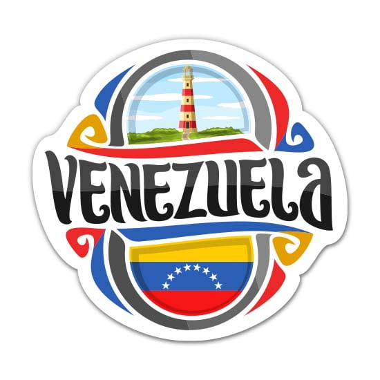 Venezuela - 3" Vinyl Sticker - For Car Laptop Water Bottle Phone - Waterproof Decal
