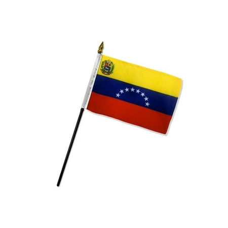 Venezuela 4x6in Stick Flag