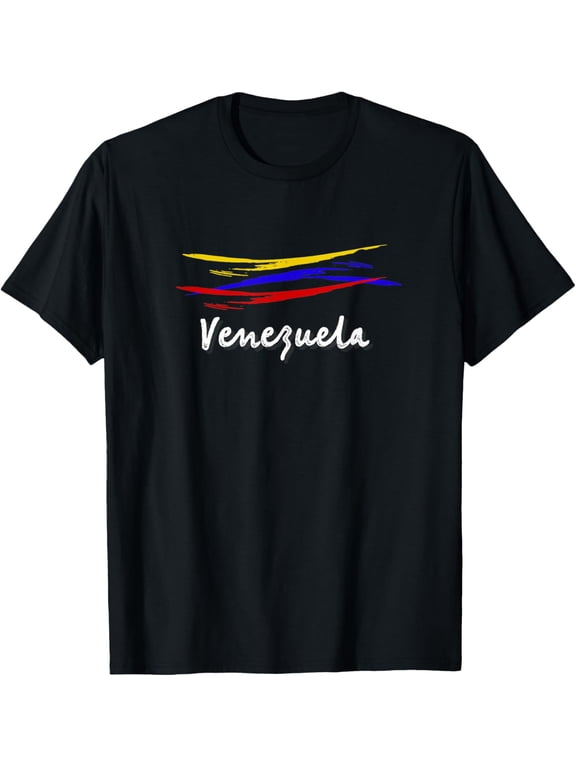 Venezuela 7 Star Flag Jersey Futbol Soccer Franela Venezuela T-Shirt