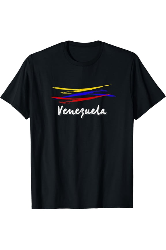 Venezuela 7 Star Flag Jersey Futbol Soccer Franela Venezuela T-Shirt