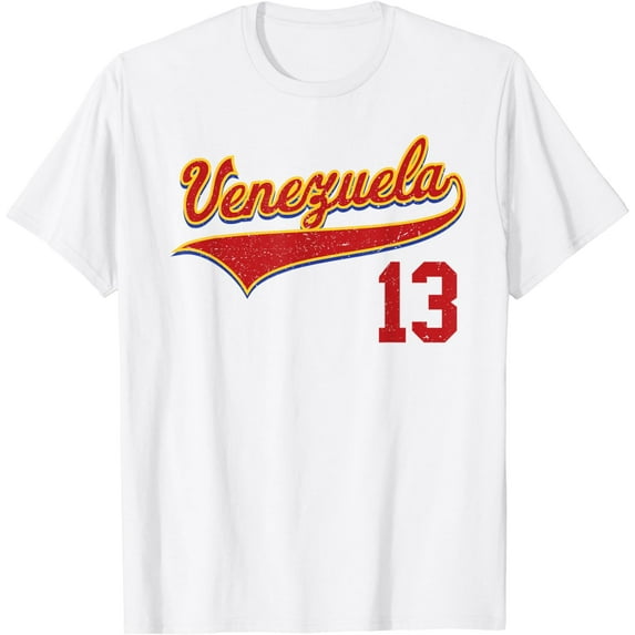 Venezuela Baseball T-Shirt Camiseta Vinotinto Beisbol 13