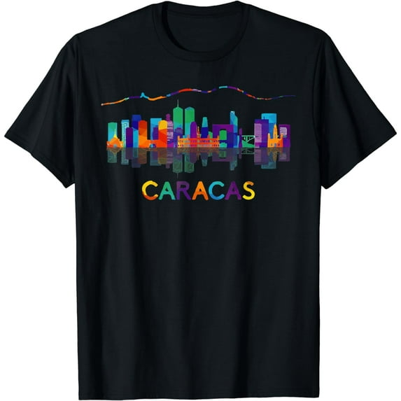 Venezuela Caracas City - Arepas Pan Venezuelan Flag Avila T-Shirt