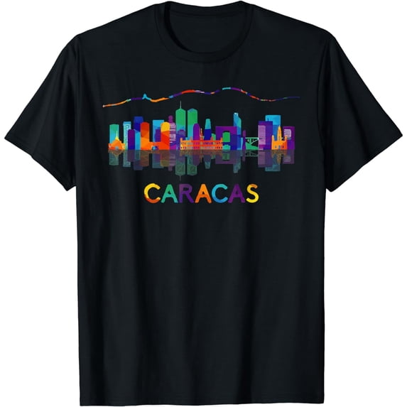 Venezuela Caracas City - Arepas Pan Venezuelan Flag Avila T-Shirt