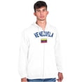 thumbnail image 1 of Venezuela Country Flag Soccer Fan Zip Up Hoodie Men's Women's Brisco Brands X, 1 of 5