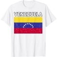 thumbnail image 1 of Venezuela Flag Venezuelan Hispanic Heritage Month Kids Women T-Shirt mens t shirt，white，women，funny，misfits，men，journey，t-shirt, 1 of 4