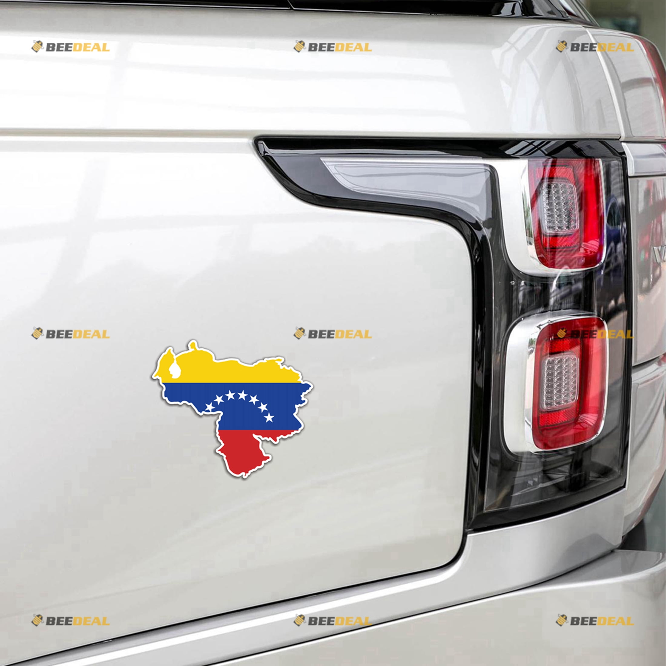 MAGNET Round Venezuelan Flag Venezuela Ven Ve Magnetic - View #4