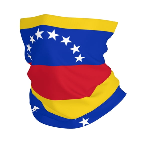 Venezuelan Flag Face Mask Bandanas Neck Gaiter Headwear Magic Scarf Headband For Dust Sun Wind