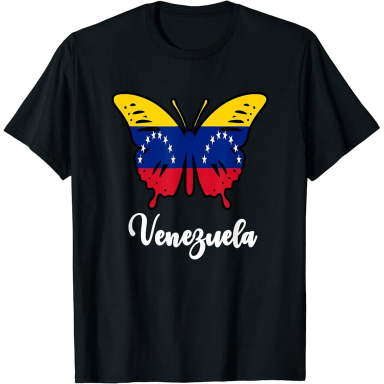 Venezuela Flag Shirt Venezuelan Flag Butterfly Venezuela Flag Shirt Venezuelan Flag Butterfly