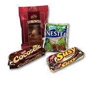 Venezuelan Traditional – Your Favorites International Candy – Susy (4 Pack)  Cocosette (4 Pack) Nestea (15.8Oz)  Toronto Bag (4.4Oz) (10 Count Total)