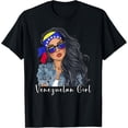 thumbnail image 1 of Venezuelana Woman Products Flag Uniform Girl Venezuela T-Shirt, 1 of 3