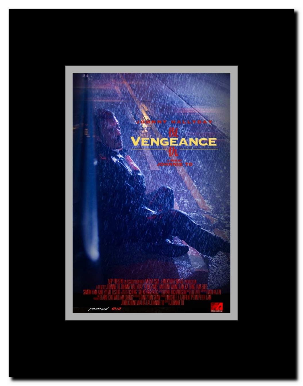 Vengeance Framed Movie Poster