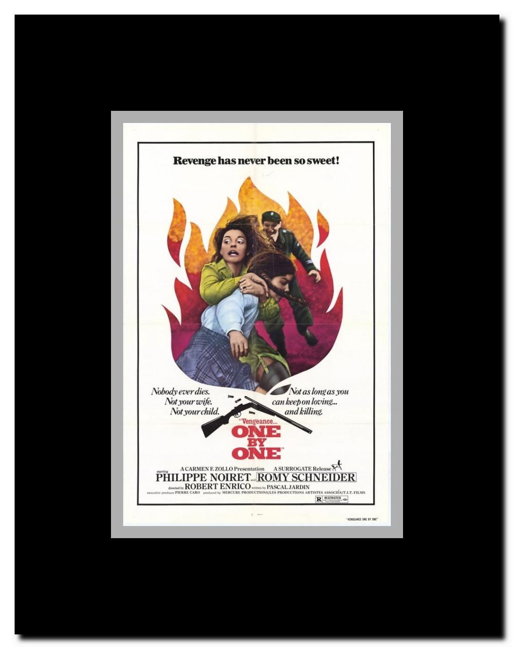 Vengeance One By One Framed Movie Poster