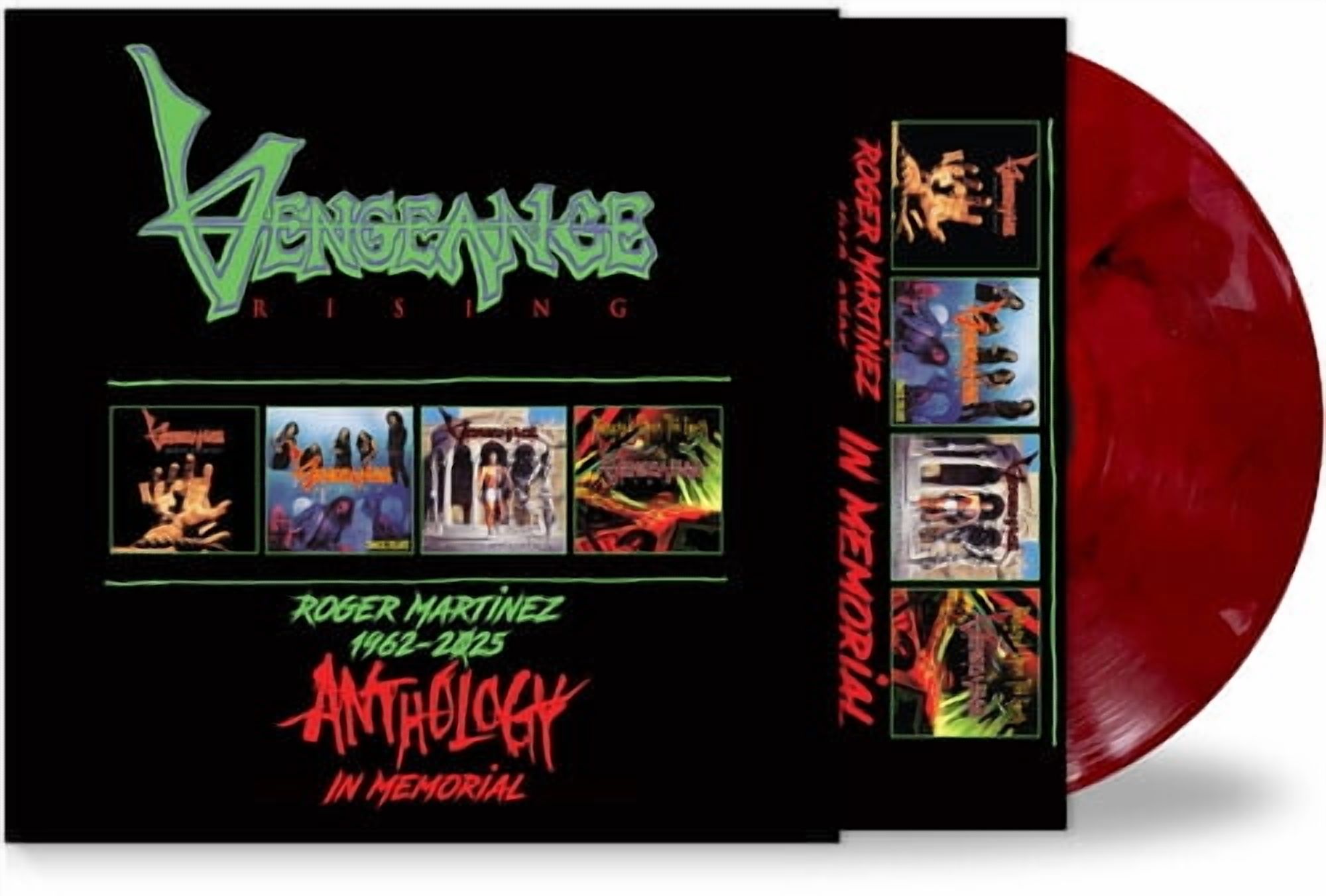 Vengeance Rising - Anthology - Blood Red/Black - Music & Performance - Vinyl